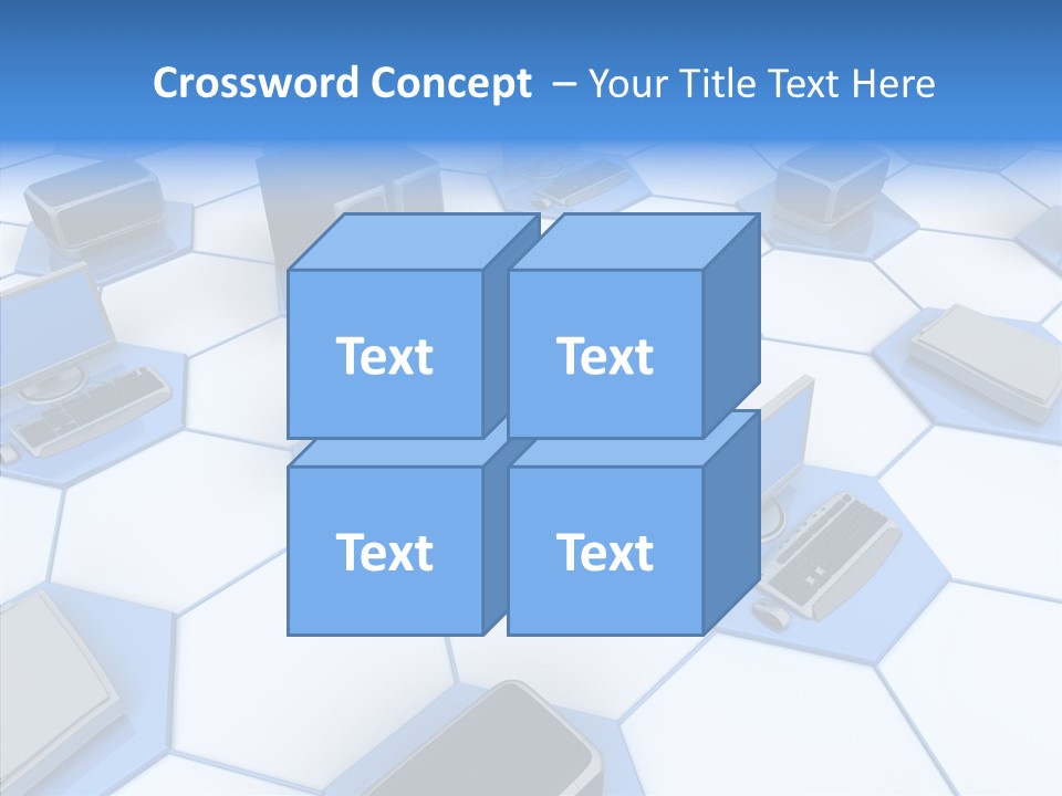 Happy Character Together PowerPoint Template