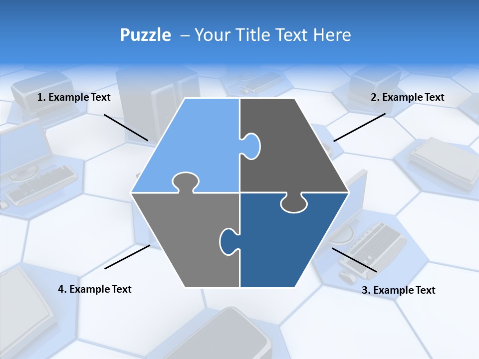 Happy Character Together PowerPoint Template