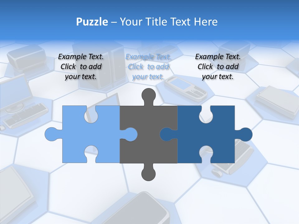 Happy Character Together PowerPoint Template