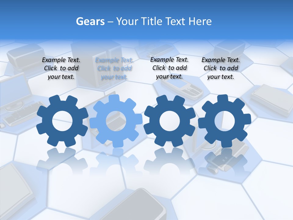 Happy Character Together PowerPoint Template