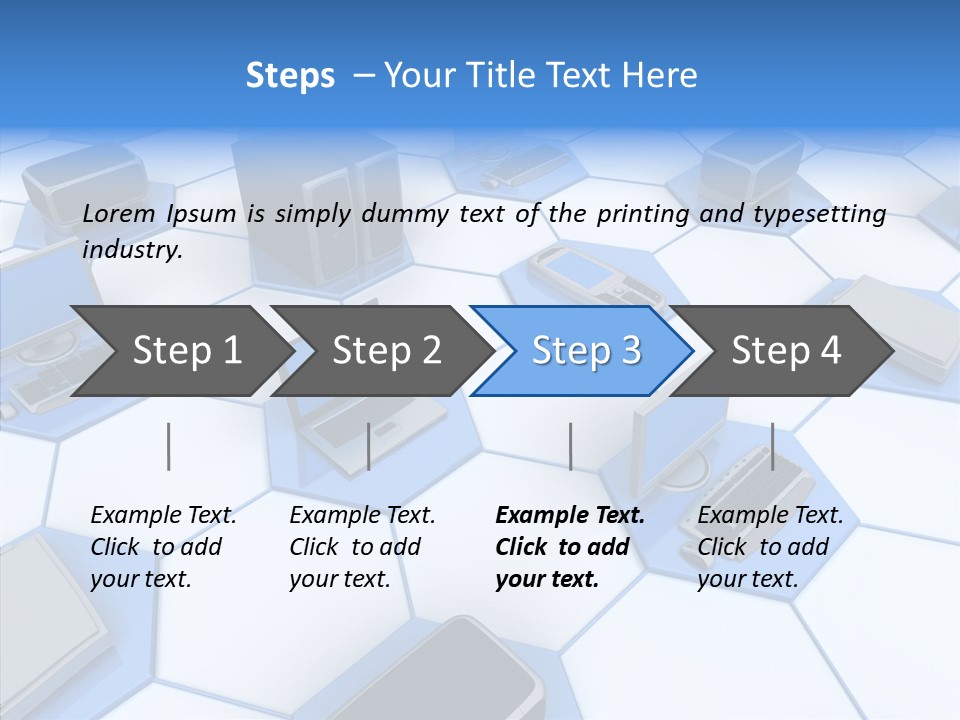 Happy Character Together PowerPoint Template