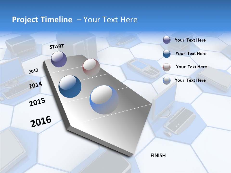 Happy Character Together PowerPoint Template