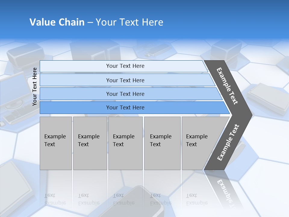 Happy Character Together PowerPoint Template