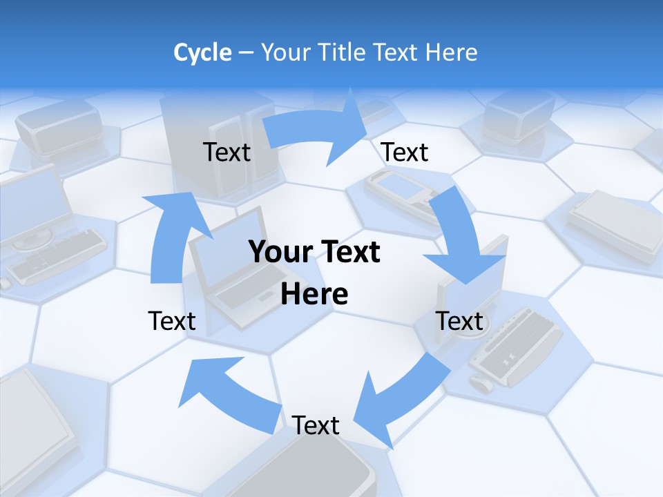 Happy Character Together PowerPoint Template