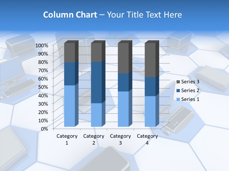 Happy Character Together PowerPoint Template