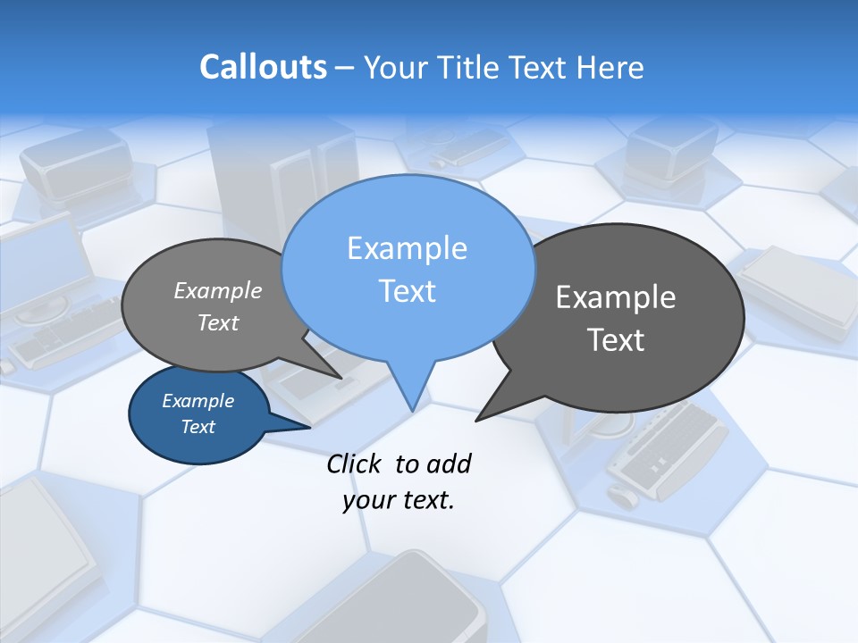 Happy Character Together PowerPoint Template