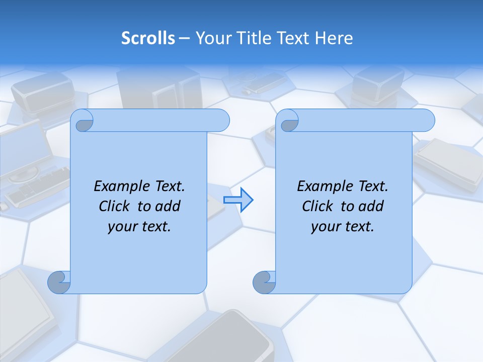 Happy Character Together PowerPoint Template