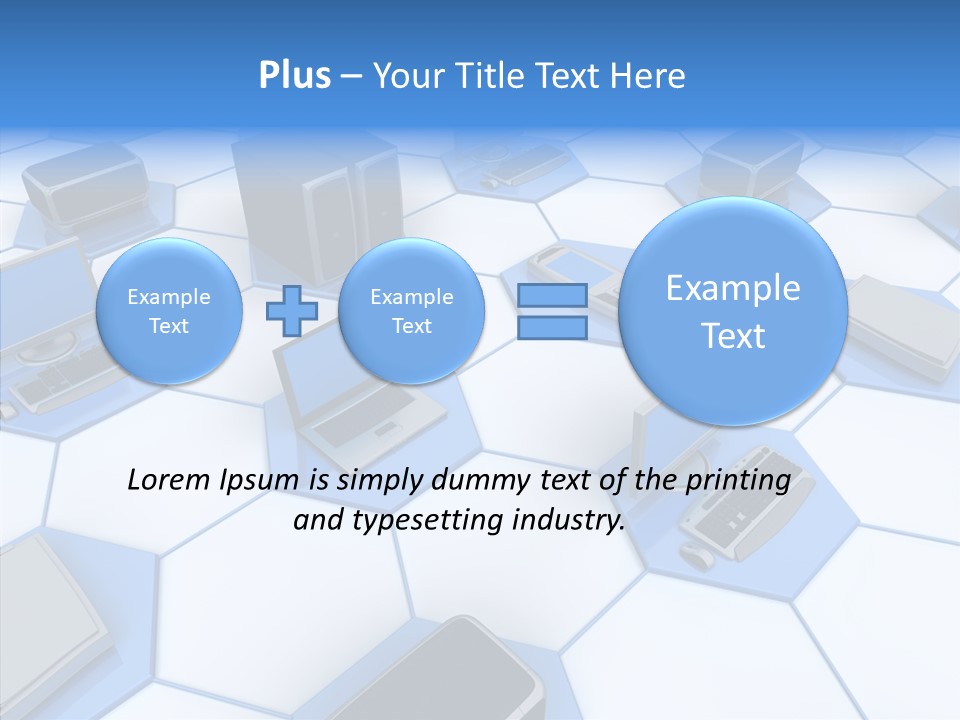 Happy Character Together PowerPoint Template