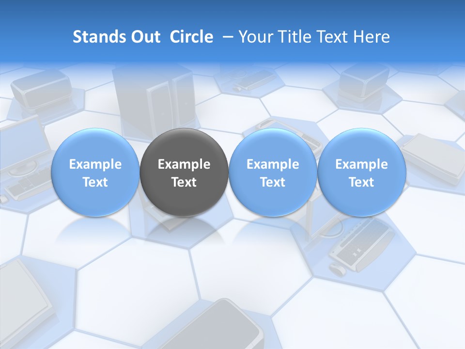 Happy Character Together PowerPoint Template