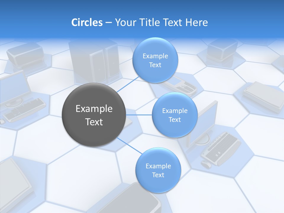 Happy Character Together PowerPoint Template