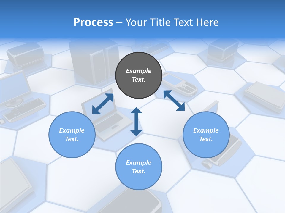 Happy Character Together PowerPoint Template