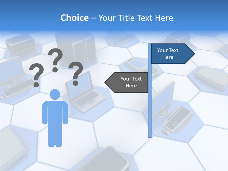 Happy Character Together PowerPoint Template