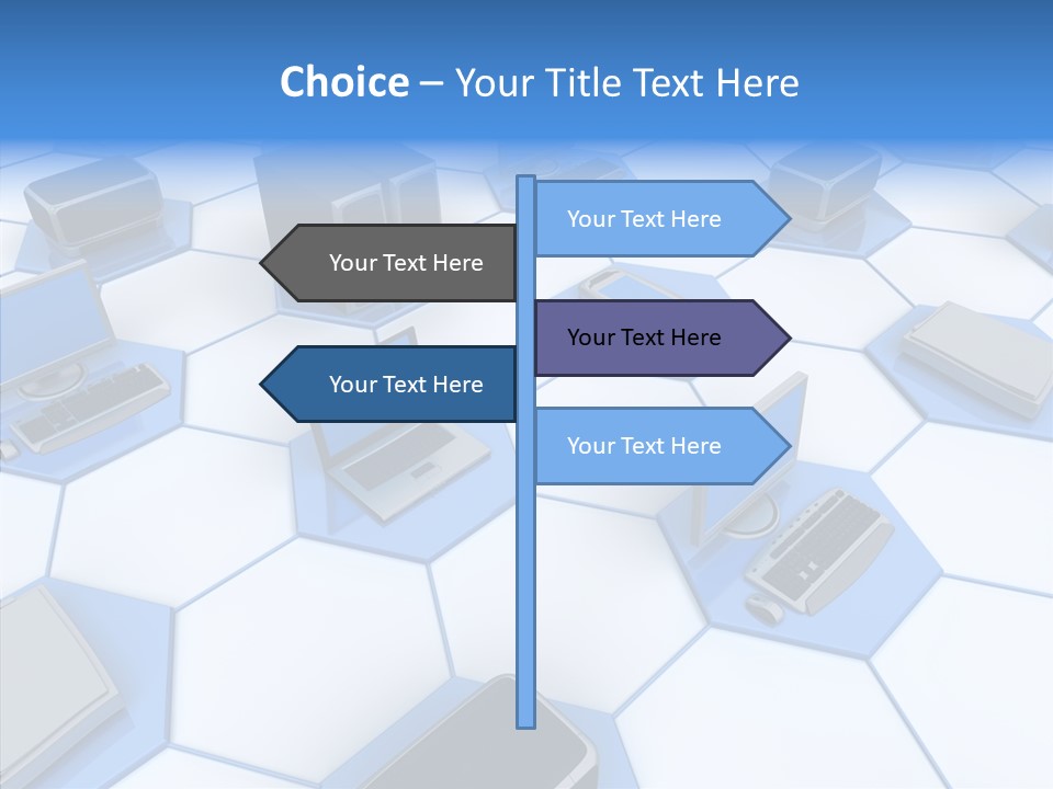 Happy Character Together PowerPoint Template