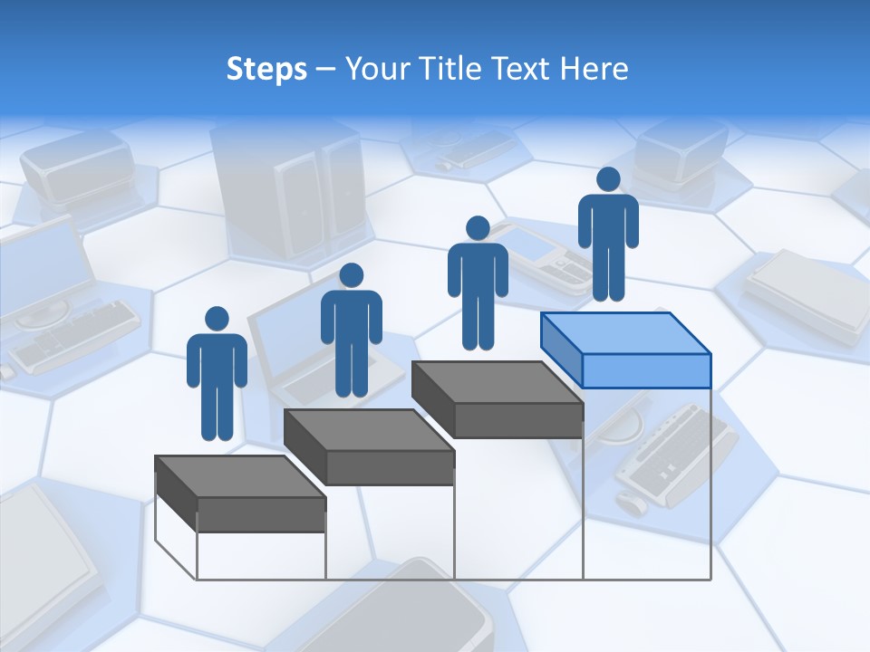 Happy Character Together PowerPoint Template