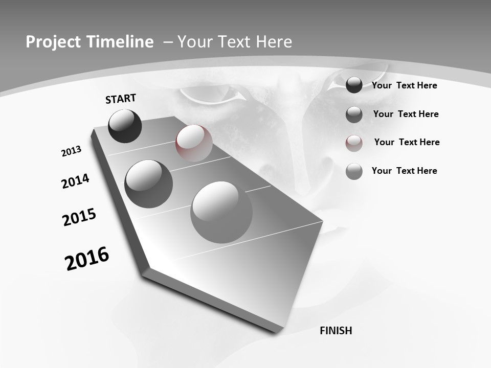 Super Hero Attractive Villian PowerPoint Template