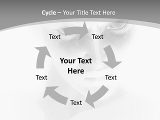 Super Hero Attractive Villian PowerPoint Template