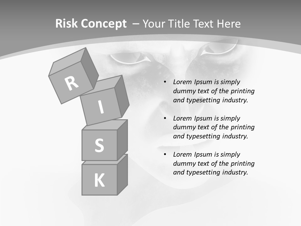 Super Hero Attractive Villian PowerPoint Template