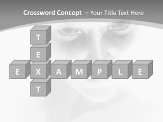 Super Hero Attractive Villian PowerPoint Template