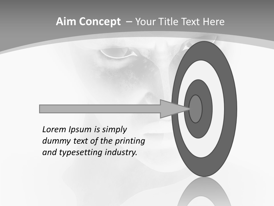 Super Hero Attractive Villian PowerPoint Template