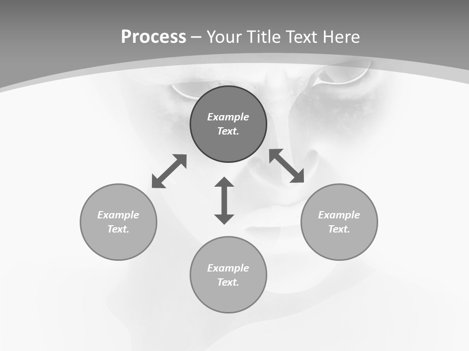 Super Hero Attractive Villian PowerPoint Template