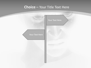 Super Hero Attractive Villian PowerPoint Template