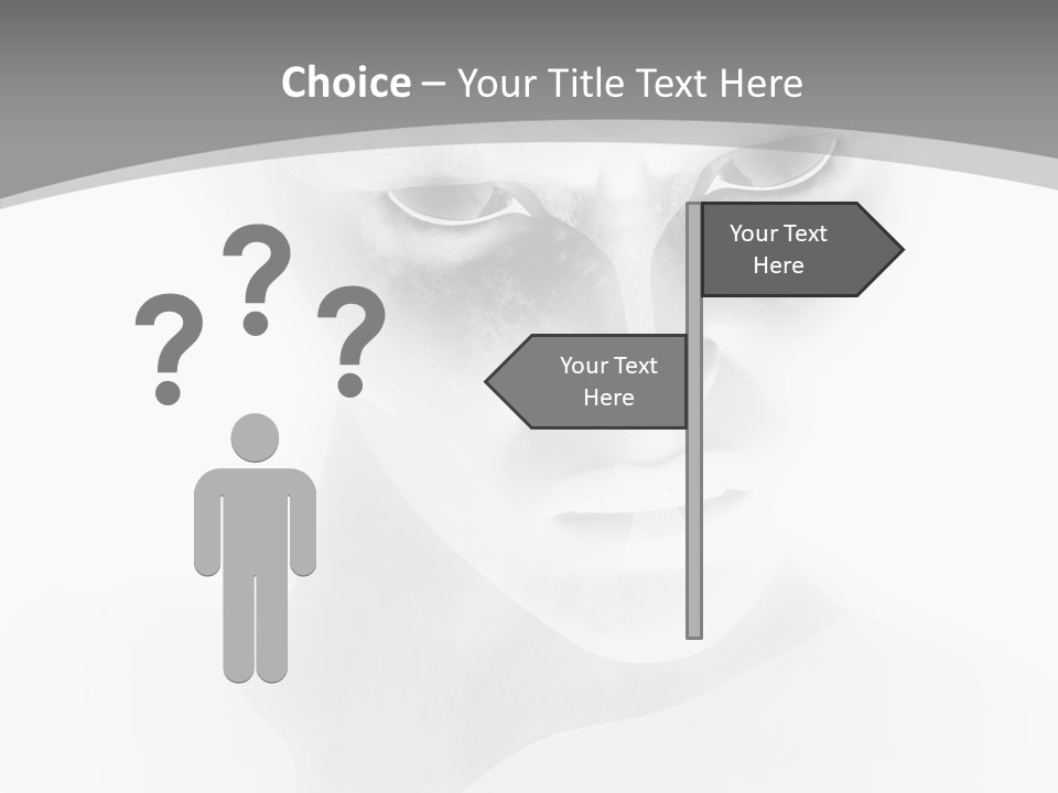 Super Hero Attractive Villian PowerPoint Template