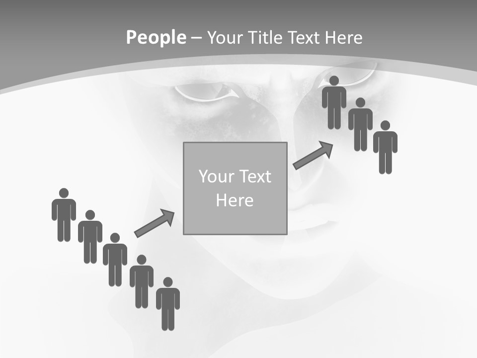 Super Hero Attractive Villian PowerPoint Template