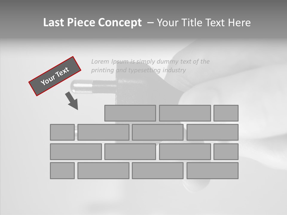Electricity Activate Wave PowerPoint Template