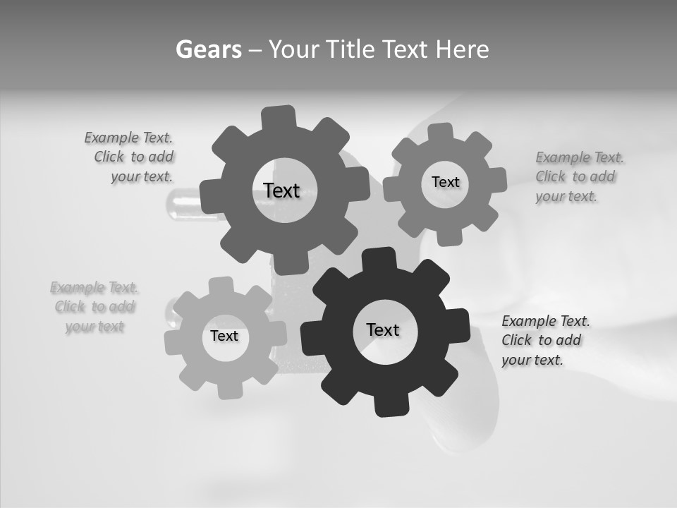 Electricity Activate Wave PowerPoint Template