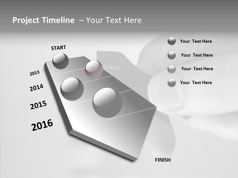 Electricity Activate Wave PowerPoint Template