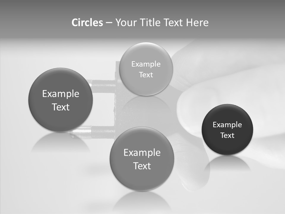 Electricity Activate Wave PowerPoint Template