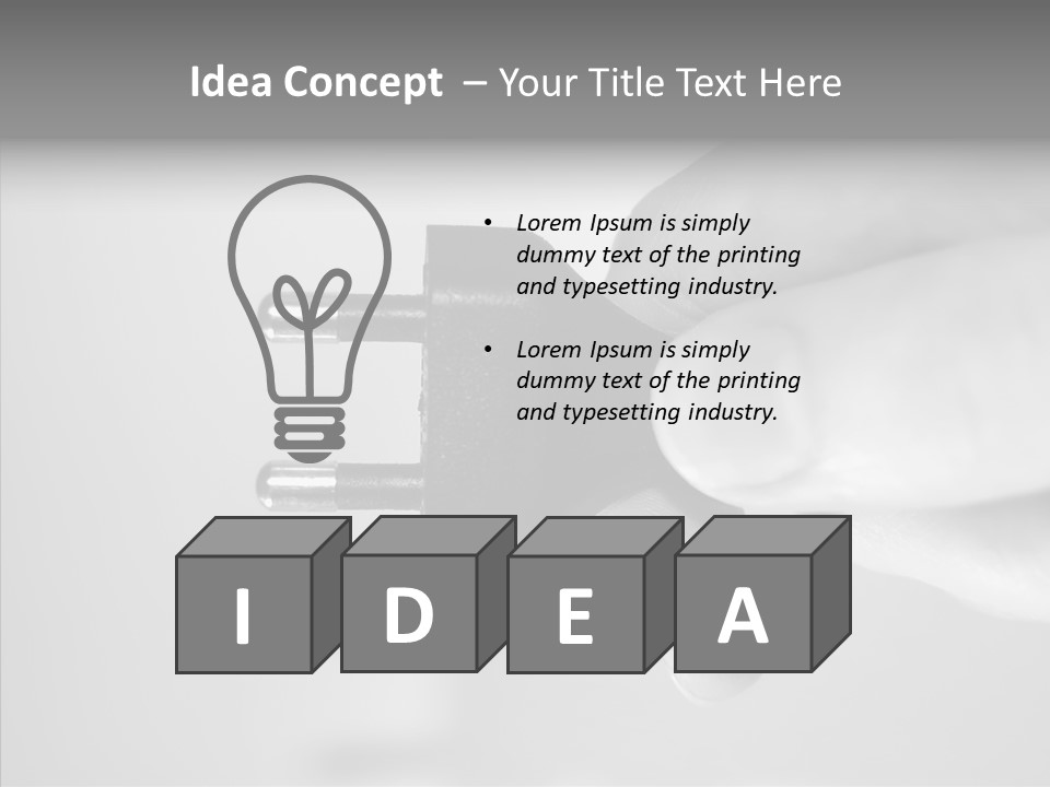 Electricity Activate Wave PowerPoint Template