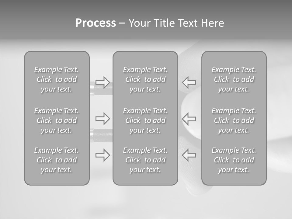 Electricity Activate Wave PowerPoint Template