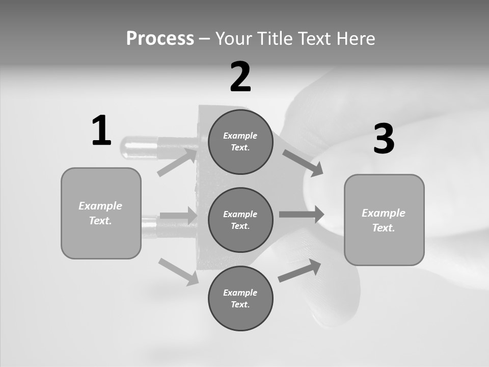 Electricity Activate Wave PowerPoint Template