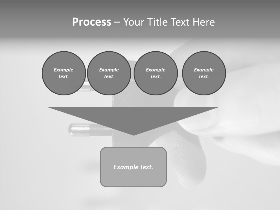 Electricity Activate Wave PowerPoint Template