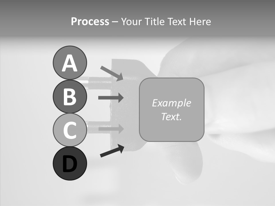 Electricity Activate Wave PowerPoint Template