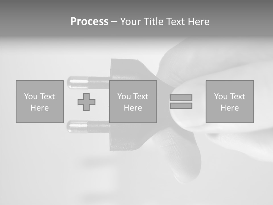 Electricity Activate Wave PowerPoint Template