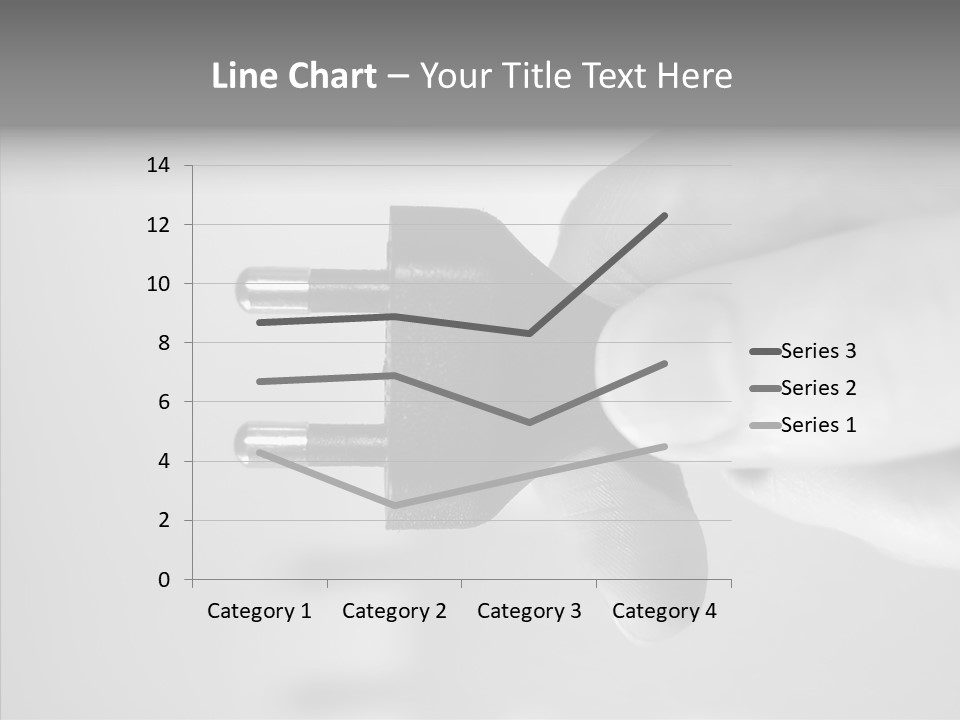 Electricity Activate Wave PowerPoint Template