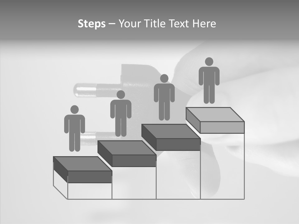 Electricity Activate Wave PowerPoint Template