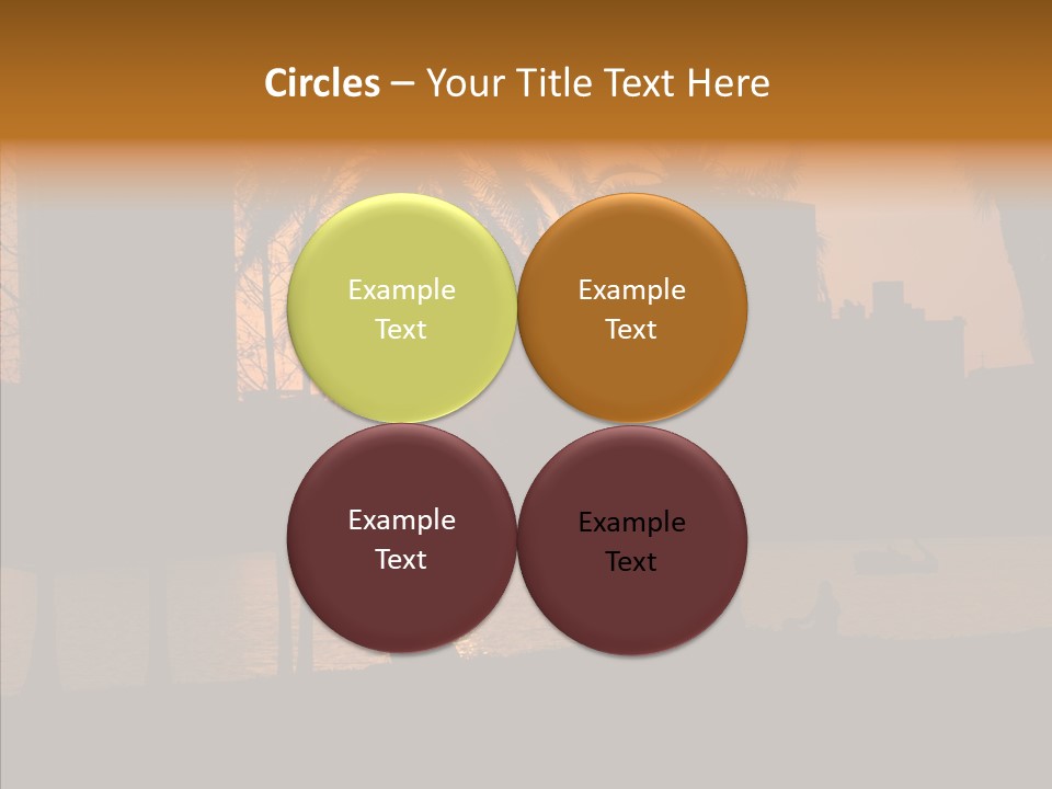 Nature Lake Park PowerPoint Template