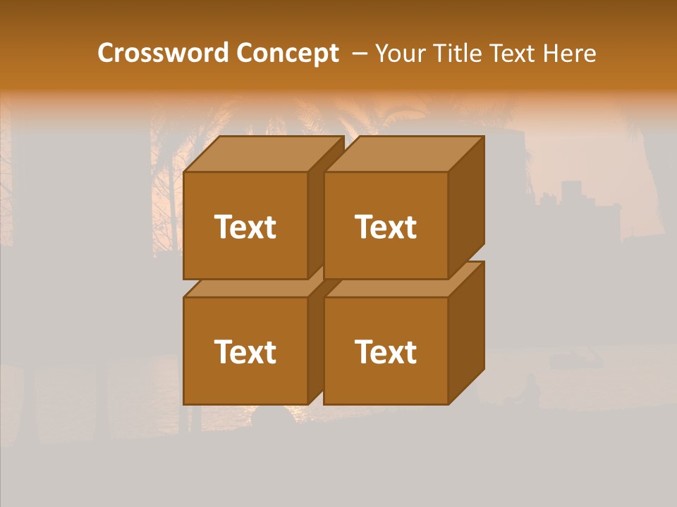 Nature Lake Park PowerPoint Template