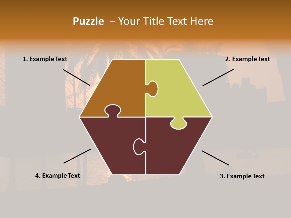 Nature Lake Park PowerPoint Template