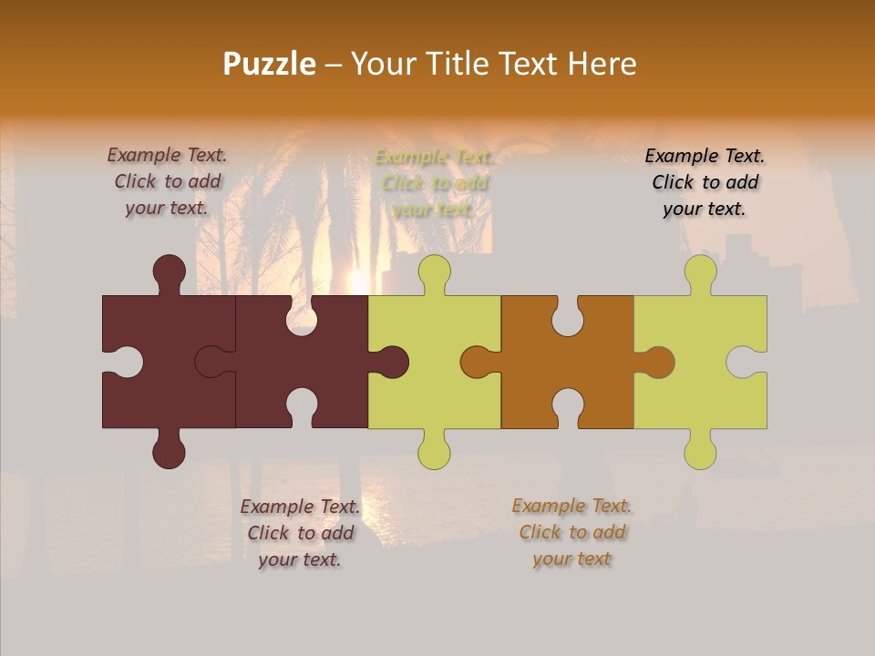 Nature Lake Park PowerPoint Template