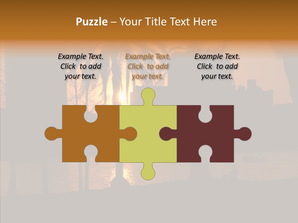 Nature Lake Park PowerPoint Template