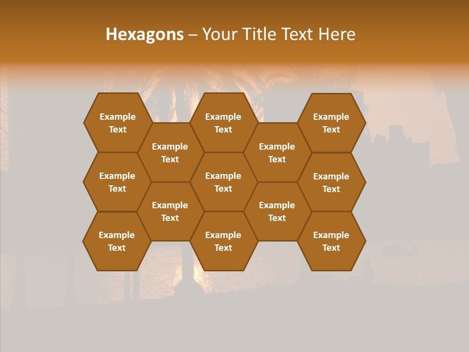 Nature Lake Park PowerPoint Template