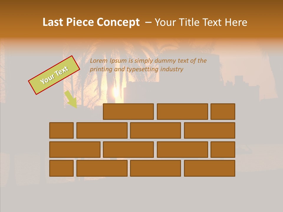 Nature Lake Park PowerPoint Template