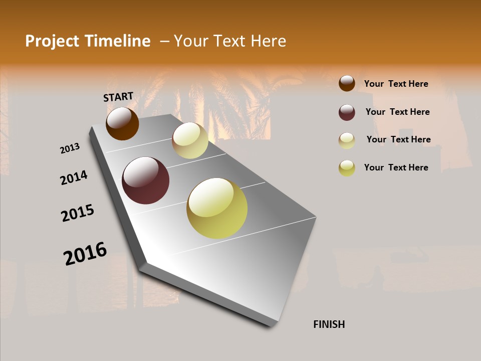 Nature Lake Park PowerPoint Template