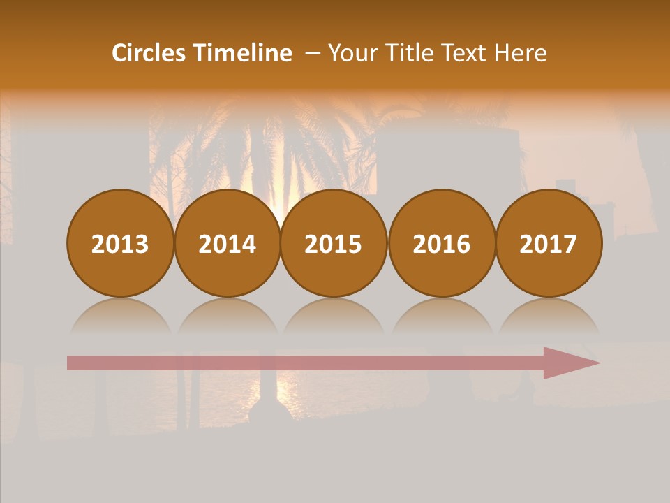 Nature Lake Park PowerPoint Template