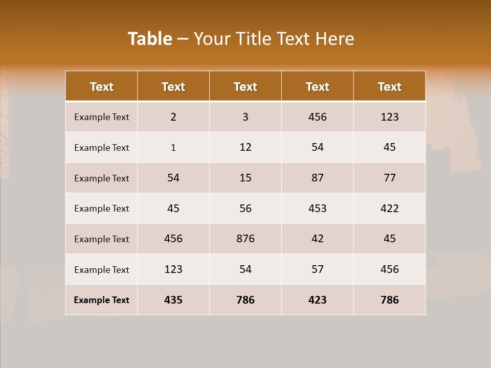 Nature Lake Park PowerPoint Template