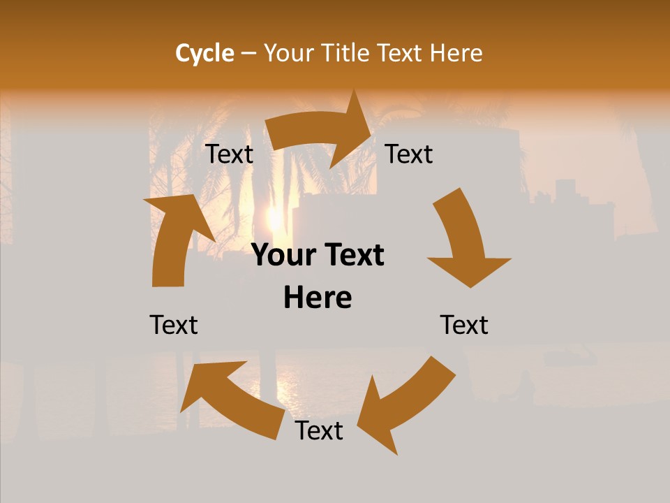 Nature Lake Park PowerPoint Template